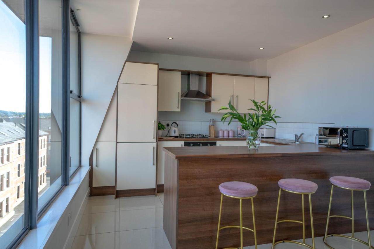 Rooftop Apartment At Queens Beautiful Views بلفاست المظهر الخارجي الصورة